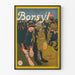 Vintage reclameposter Borsyl - Antitranspiratiepoeder