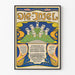 Vintage poster Die Insel stijl Art Nouveau
