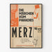 Vintage poster Die Märchen vom Paradies MERZ 1925