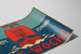 Vintage poster Die Woche au voilier rouge — weergave van het kunstwerk