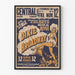 Vintage muziekposter Dixie to Broadway
