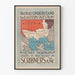 Poster Historisch Kaart over de Oosterse Vraag met Landen uit Oost-Europa