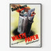 Vintage Poster Do Not Throw Away the Used Paper War