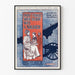 Vintage poster 'Vergeet niet dat je vader een soldaat was' oude illustratie