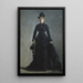 Een Parijse Dame - Édouard Manet — ingelijst kunstwerk aan de muur