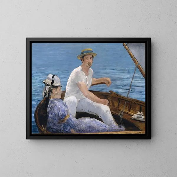 Navigatie - Édouard Manet — ingelijst kunstwerk aan de muur