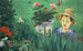 Jongen tussen de bloemen - Édouard Manet — weergave van het kunstwerk