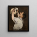 Jongen met kan en La Régalade - Édouard Manet — ingelijst kunstwerk aan de muur