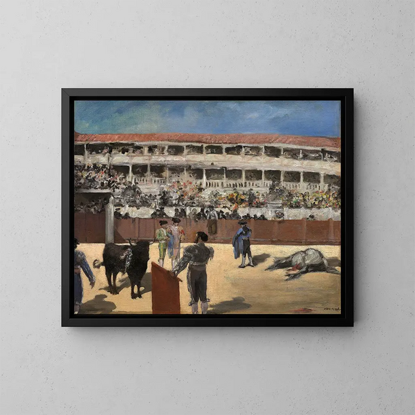 Corrida - Édouard Manet — ingelijst kunstwerk aan de muur