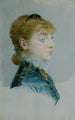 Emilie Louise Delabigne 1848-1910 genaamd Valtesse de la Bigne - Édouard Manet — weergave van het kunstwerk