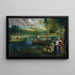 Vissen - Édouard Manet — ingelijst kunstwerk aan de muur