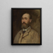 Jean-Baptiste Faure 1830-1914 - Édouard Manet — ingelijst kunstwerk aan de muur