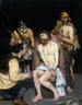 Jezus bespot door de soldaten - Édouard Manet — weergave van het kunstwerk