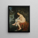 La Nymphe surprise - Édouard Manet — ingelijst kunstwerk aan de muur