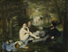 Lunch op het gras - Édouard Manet — weergave van het kunstwerk