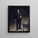 Portret van Théodore Duret - Édouard Manet — ingelijst kunstwerk aan de muur