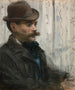 Portret van Alphonse Maureau - Édouard Manet — weergave van het kunstwerk
