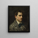 Portret van Antoine Proust - Édouard Manet — ingelijst kunstwerk aan de muur