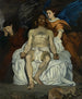 De gestorven Christus met engelen - Édouard Manet — weergave van het kunstwerk