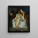 De gestorven Christus met engelen - Édouard Manet — ingelijst kunstwerk aan de muur