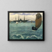 Le Kearsarge à Boulogne - Édouard Manet — ingelijst kunstwerk aan de muur