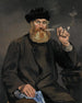De roker - Édouard Manet — weergave van het kunstwerk