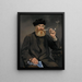 De roker - Édouard Manet — ingelijst kunstwerk aan de muur