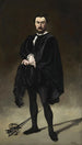 L'acteur tragique Rouvière en Hamlet - Édouard Manet — artwork view