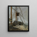 De brug van het schip - Édouard Manet — ingelijst kunstwerk aan de muur
