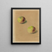 Twee appels - Édouard Manet — ingelijst kunstwerk aan de muur