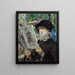Vrouw lezend - Édouard Manet — ingelijst kunstwerk aan de muur