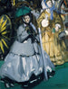 van Les femmes aux courses - Édouard Manet — weergave van het kunstwerk