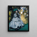 van Les femmes aux courses - Édouard Manet — ingelijst kunstwerk aan de muur