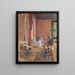 Van het bordspel - Édouard Vuillard — ingelijst kunstwerk aan de muur