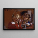 Kinderen lezend - Édouard Vuillard — ingelijst kunstwerk aan de muur