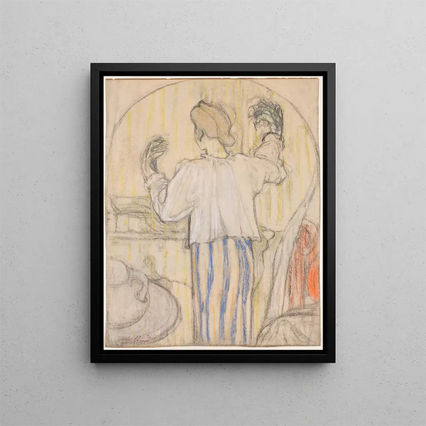 douard Vuillard - In Front of the Mirror.webp