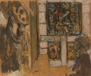 douard Vuillard - La Salle du Moyen ge au Muse des Arts dcoratifs.webp