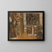 De Middeleeuwse Zaal in het Museum voor Decoratieve Kunsten - Édouard Vuillard — ingelijst kunstwerk aan de muur
