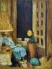 Het open raam op de nacht - Édouard Vuillard — weergave van het kunstwerk