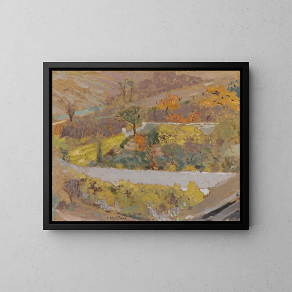 Landschap in de Engelse stad - Édouard Vuillard — ingelijst kunstwerk aan de muur