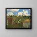 Landschap van Île-de-France - Édouard Vuillard — ingelijst kunstwerk aan de muur