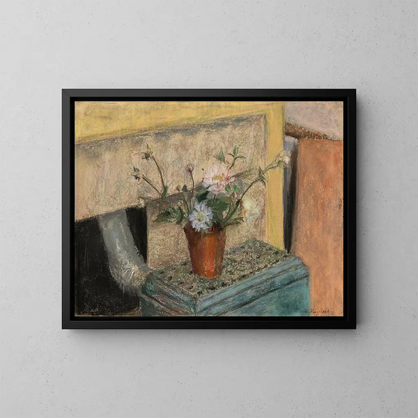 Het boeket op de Mirus-pool - Édouard Vuillard — ingelijst kunstwerk aan de muur