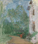 De weg voor het huis - Édouard Vuillard — weergave van het kunstwerk