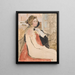 Le Modèle - Édouard Vuillard — ingelijst kunstwerk aan de muur