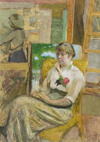 douard Vuillard - Le modle la rose.webp