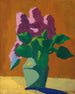 Les Lilas Le bouquet schematisch - Édouard Vuillard — weergave van het kunstwerk