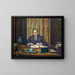 van Lucien Rosengart aan zijn werkbureau - Édouard Vuillard — ingelijst kunstwerk aan de muur