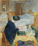Lucy Hessel lezend Lucy Hessel lezend - Édouard Vuillard — weergave van het kunstwerk