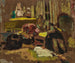Madame Fontaine gekant - Édouard Vuillard — weergave van het kunstwerk