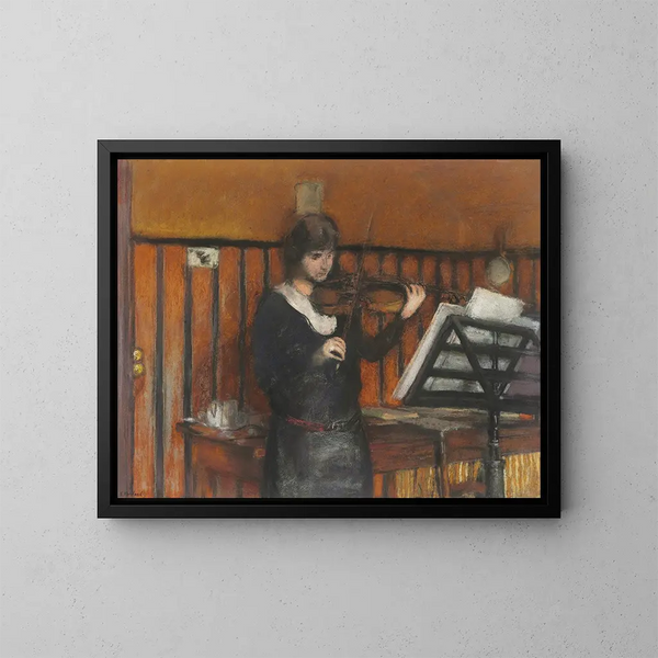Madame Frieda - Édouard Vuillard — ingelijst kunstwerk aan de muur